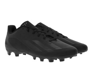 Botas de fútbol adidas X Crazyfast.4 FxG para hombre, con tacos sostenibles y suela FxG, color negro, GY7433