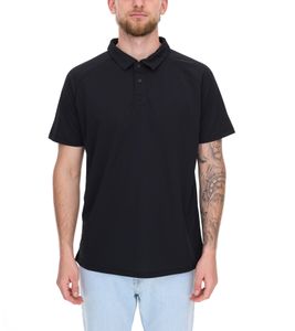 ELEVATE Ottawa Herren Polo-Shirt Sport Polo-Hemd Pique-Strick Cool-Fit 220 g/m² 3908299 Schwarz