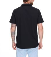 ELEVATE Ottawa Herren Polo-Shirt Sport Polo-Hemd Pique-Strick Cool-Fit 220 g/m² 3908299 Schwarz