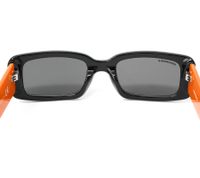 Converse Women's & Men's Sunglasses with UV400 Protection with Light Transmission S2 Vacation Glasses Summer Glasses SCO228 Black/Green, Black/Pink, or Black/Orange