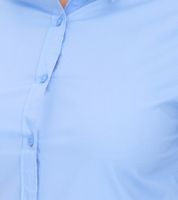 ELEVATE Hamell camicia a maniche lunghe semplice camicetta da donna camicia in popeline camicetta 3816940 azzurro