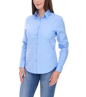 ELEVATE Hamell camicia a maniche lunghe semplice camicetta da donna camicia in popeline camicetta 3816940 azzurro