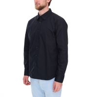 ELEVATE Hamell Long-Sleeve Shirt, Simple Men's Business Shirt, Poplin 118 g/m², 3816899 Black