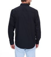 ELEVATE Hamell Long-Sleeve Shirt, Simple Men's Business Shirt, Poplin 118 g/m², 3816899 Black