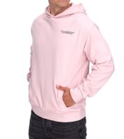 Sudadera con capucha SUBLEVEL para hombre, de algodón, con bolsillos, H10014T21326A1 13300, color rosa