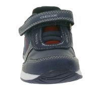Baskets pour tout-petits GEOX B Rishon B. A avec semelle respirante Chaussures mi-hautes à fermeture velcro Chaussures bébé B160RA 054AU C0735 Bleu foncé