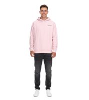 SUBLEVEL Men's Hooded Cotton Hoodie with Pockets H10014T21326A in Pink or White