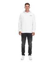 SUBLEVEL Men's Hooded Cotton Hoodie with Pockets H10014T21326A in Pink or White