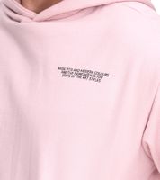 SUBLEVEL Men's Hooded Cotton Hoodie with Pockets H10014T21326A in Pink or White