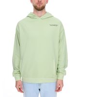 SUBLEVEL Men's Hooded Cotton Hoodie with Pockets H10014T21326A Pink, Light Green, or White