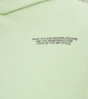 SUBLEVEL Men's Hooded Cotton Hoodie with Pockets H10014T21326A Pink, Light Green, or White