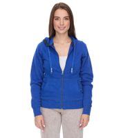 Elevate Arora Damen Sweat-Jacke mit Kapuze 300 g/m2 schlichte Baumwoll-Jacke Pullover 3821244 Blau