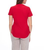 ELEVATE Jade Damen T-Shirt nachhaltiges Kurzarm-Shirt 160 g/m2 Basic-Shirt Unterzieh-Shirt 3750125 Rot