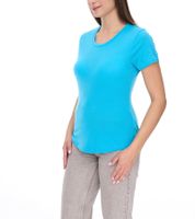 T-shirt da donna ELEVATE Jade, maglietta a maniche corte sostenibile, maglietta basica da 160 g/m2, canottiera, celeste, blu navy o rosso