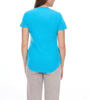 T-shirt da donna ELEVATE Jade, maglietta a maniche corte sostenibile, maglietta basica da 160 g/m2, canottiera, celeste, blu navy o rosso