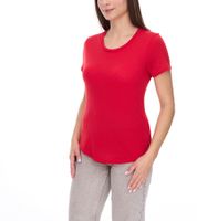 T-shirt da donna ELEVATE Jade, maglietta a maniche corte sostenibile, maglietta basica da 160 g/m2, canottiera, celeste, blu navy o rosso