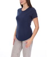 T-shirt da donna ELEVATE Jade, maglietta a maniche corte sostenibile, maglietta basica da 160 g/m2, canottiera, celeste, blu navy o rosso