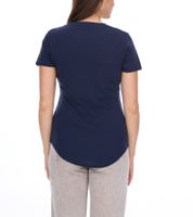 T-shirt da donna ELEVATE Jade, maglietta a maniche corte sostenibile, maglietta basica da 160 g/m2, canottiera, celeste, blu navy o rosso