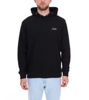 PLAYBOY Men's Cotton Pullover Long-Sleeved Hoodie pe09984455 Black