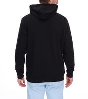 PLAYBOY Men's Cotton Pullover Long-Sleeved Hoodie pe09984455 Black