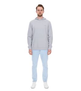 Felpa con cappuccio a maniche lunghe in cotone da uomo PLAYBOY pe10146337 Grigio