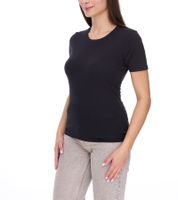 ELEVATE Heros Damen T-Shirt schlichtes Baumwoll-Shirt 150 g/m2 Basic-Shirt Unterzieh-Shirt Dunkelgrün, Dunkelgrau, Dunkelgrau meliert, Schwarz, Beige, Apfelgrün oder Hellblau