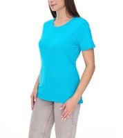 ELEVATE Heros Damen T-Shirt schlichtes Baumwoll-Shirt 150 g/m2 Basic-Shirt Unterzieh-Shirt Dunkelgrün, Dunkelgrau, Dunkelgrau meliert, Schwarz, Beige, Apfelgrün oder Hellblau