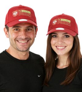 Casquette Trucker PUMA Serbie avec écusson Serbie 024287 03 Bordeaux-Rouge