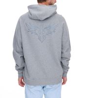 PUMA Melo Alwayz On Hoodie nachhaltiger Herren Kapuzen-Pullover Baumwoll-Hoodie 320 g/cm² 625991 Schwarz oder Grau meliert