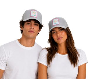 Casquette de baseball Beechfield en coton avec broderie « MARY JANE BERLIN » grise