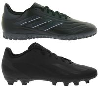 adidas Herren Fußballschuhe Copa Pure 2 Club TF IE7525 oder X Crazyfast.4 FxG GY7433 für Kunstrasen, Hart- und Aschenplätze in Schwarz