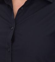 ELEVATE Hamell Langarm-Hemd schlichtes Damen Blusen-Hemd Popelin Bluse Hellblau oder Schwarz