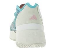 adidas D.O.N. Issue 4 Basketball Shoes, Size 50 and up, Sustainable Donovan Mitchell Style Indoor Shoes with Bounce Sole, HR0718 Turquoise/White/Blue