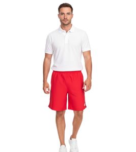 Outfitter OCEAN FABRICS pantaloncini da allenamento per uomo pantaloni sportivi sostenibili Tahi Match OUT-M-1032-OTW Rosso