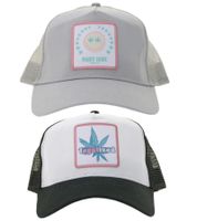 Beechfield Trucker Cap, Cotton Cap, Baseball Cap with "LEGALIZED" Embroidery, Black/White or "MARY JANE BERLIN" Gray