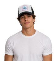 Beechfield Trucker Cap, Cotton Cap, Baseball Cap with "LEGALIZED" Embroidery, Black/White or "MARY JANE BERLIN" Gray