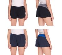 Outfitter OCEAN FABRICS Fitness-Shorts für Damen nachhaltige Sport-Hose Tahi Training OUT-W-1025-OTW in Navy/Blau oder Schwarz/Grau