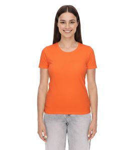 Camiseta de mujer ELEVATE Heros, camiseta lisa de algodón, 150 g/m², camiseta básica, camiseta interior 3802933 Naranja