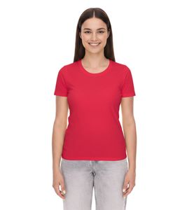 Camiseta de mujer ELEVATE Heros, camiseta lisa de algodón, 150 g/m², camiseta básica, camiseta interior 3802925 Rojo