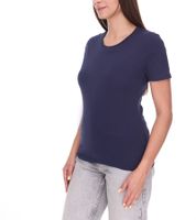 Camiseta de mujer ELEVATE Heros, camiseta lisa de algodón, 150 g/m², camiseta básica, camiseta interior 3802949 Azul marino