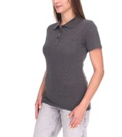 Polo de mujer ELEVATE Helios, polo de algodón, punto piqué 180 g/m² 38107980 antracita jaspeado
