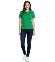 Polo de mujer ELEVATE Helios de algodón piqué de punto 180 g/m² 3810769 Verde