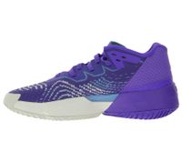 adidas basketball shoes, sustainable indoor shoes, sneakers HR0710 Donovan Mitchell D.O.N. Issue 4 in purple/blue/beige or GY8965 Damian Lillard's Certified Exply 2.0 in white/red/black