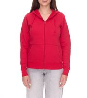 ELEVATE Theron Damen Sweat-Jacke mit 240 g/m2 Baumwoll-Sweater Kapuzen-Pullover Hoodie 3823025 Rot