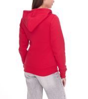 ELEVATE Theron Damen Sweat-Jacke mit 240 g/m2 Baumwoll-Sweater Kapuzen-Pullover Hoodie 3823025 Rot