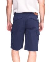 U.S. POLO ASSN. Pantaloncini cargo da uomo per il tempo libero, leggeri e comodi con ricamo U.S. Polo, codice articolo 143 68147 52661 171 Blu scuro/Rosso