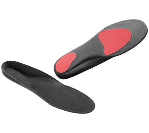 Solette SoleFoot Ideali per l'Uso Quotidiano Solette ad Alte Prestazioni Comfort Black Deluxe Edition Nero/Rosso