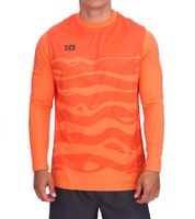 Outfitter OCEAN FABRICS Tahi Herren Torwart-Trikot Feuchtigkeitsregulierend und Schnelltrocknend Langarm-Shirt Fußball Longsleeve OUT-M-1033-OTW in Orange oder Grün