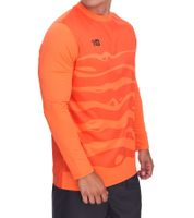 Outfitter OCEAN FABRICS Tahi Herren Torwart-Trikot Feuchtigkeitsregulierend und Schnelltrocknend Langarm-Shirt Fußball Longsleeve OUT-M-1033-OTW in Orange oder Grün