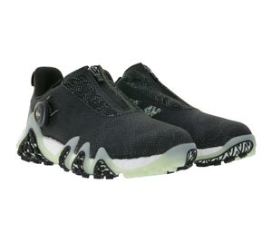 Scarpe da golf adidas Codechaos 22 BOA da donna con intersuola Boost, scarpe sportive con sistema di calzata BOA GX3942 Nero/Bianco